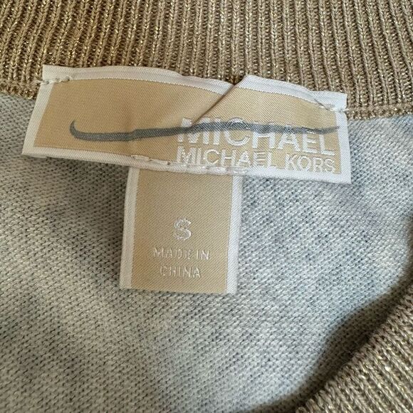 Michael Kors Python print knit Sweater Dress cotton blend size S - Picture 6 of 10